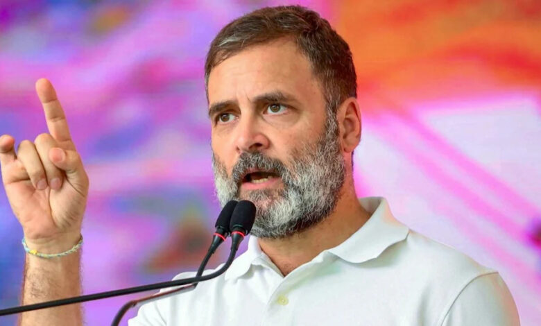 राहुल गांधी ने केंद्र सरकार पर तीखा हमला बोला