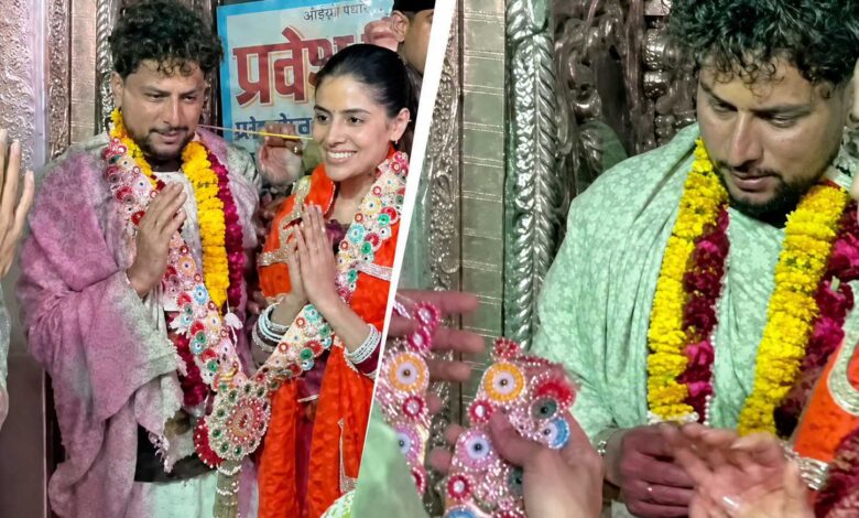 Kuldeep Yadav Vrindavan Visit