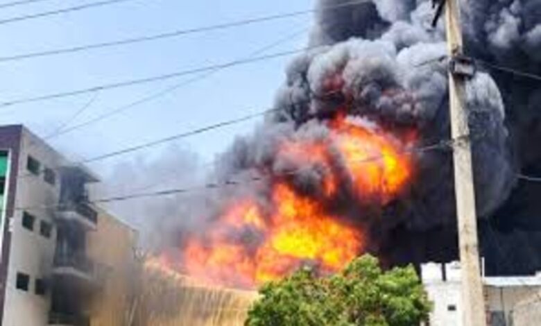 Noida Massive Fire
