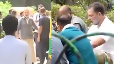 Rahul Gandhi Met Auto Drivers
