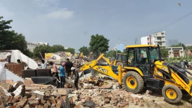 Greater Noida bulldozer action