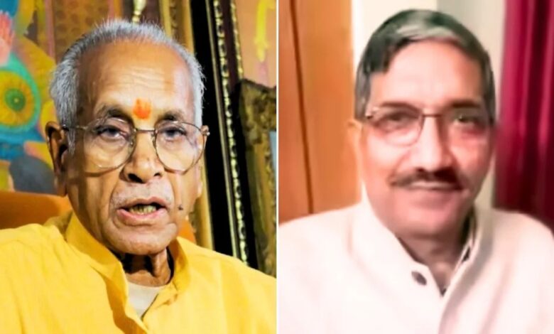 महासचिव चंपत राय और ट्रस्ट सदस्य अनिल मिश्रा
