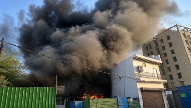 Raipur Labour Camp Fire
