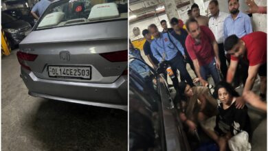 Noida Live Accident