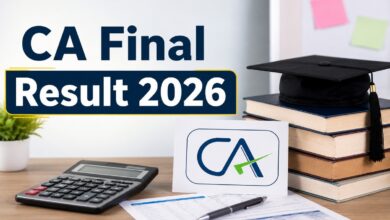 CA Final Result 2026