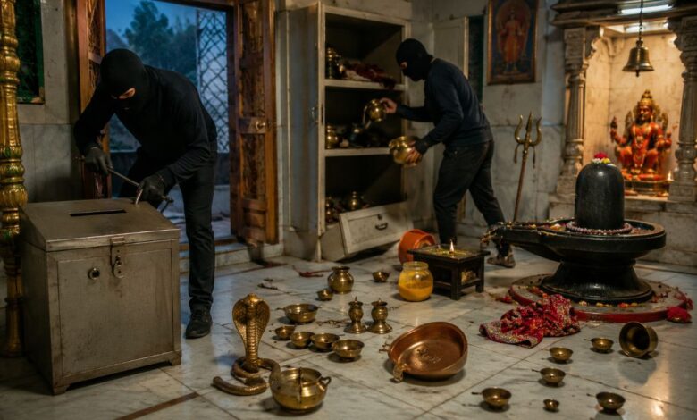 चोरी की एक चौंकाने वाली घटना