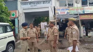 जालौन जिले में पुलिस आरक्षी भर्ती परीक्षा का पहला दिन
