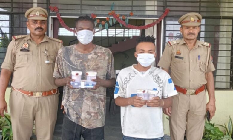 Noida police action
