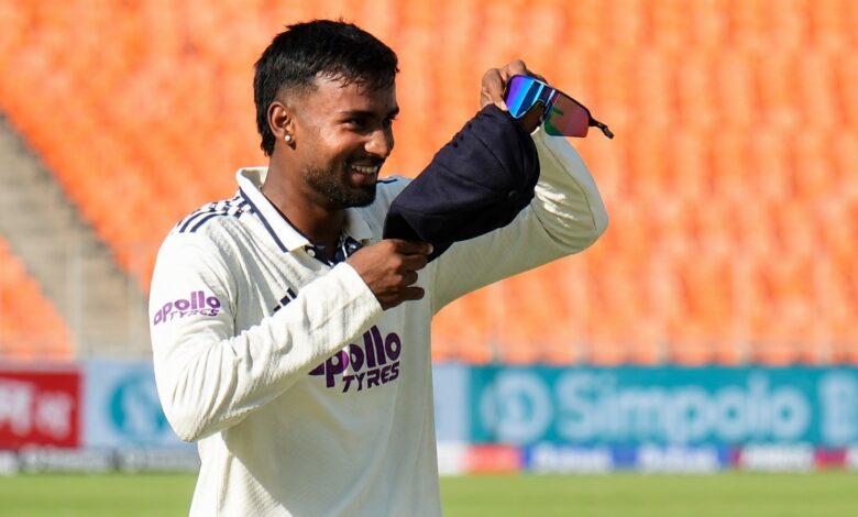 Manav Suthar test debut