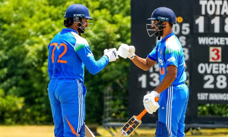 Ind a vs Sl a