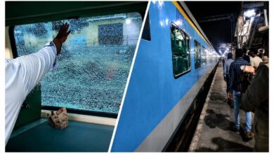 Swarna Shatabdi Express Pelted With Stones