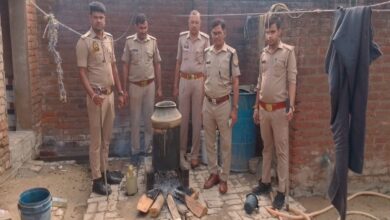 Police Raid On Illegal Liquor