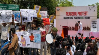 जंतर-मंतर पर प्रदर्शन करते CJP समर्थक