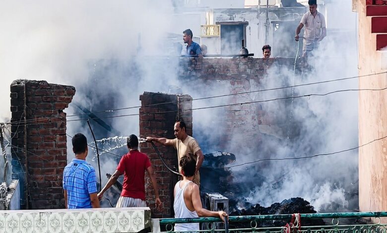 Dadri fire