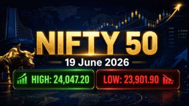 nifty sensex highs and lows of