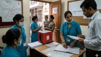 Anganwadi Workers Protest