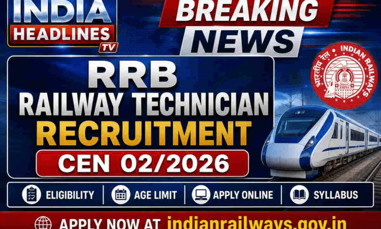 RRB Technician Recruitment