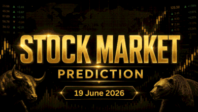 stock market prediction for 19 june market