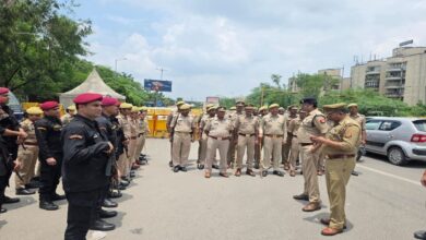 दिल्ली-नोएडा बॉर्डर पर सुरक्षा व्यवस्था