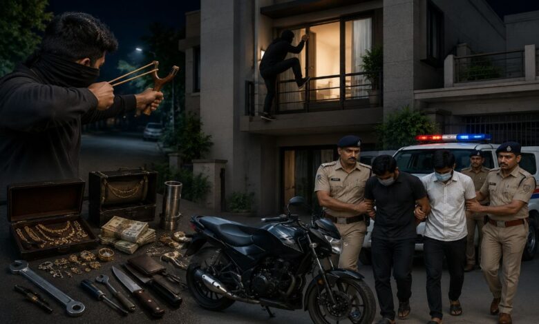 गुलेल गैंग गिरफ्तार