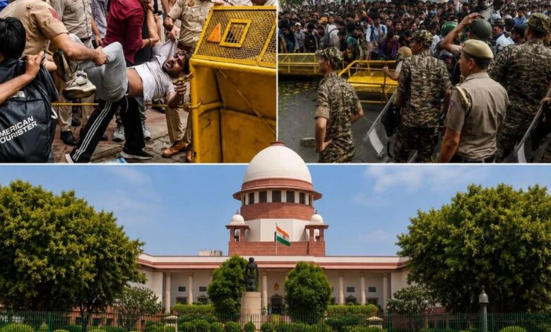 नाबालिगों की हिरासत का मुद्दा उठा