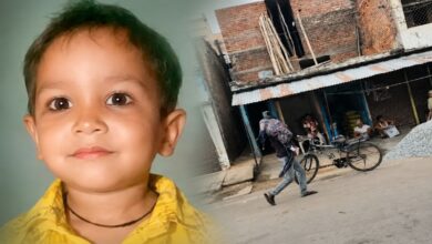 नाले में मिला शव