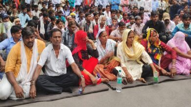 Protest In Greater Noida