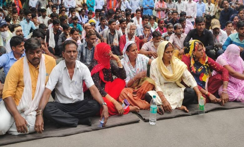 Protest In Greater Noida