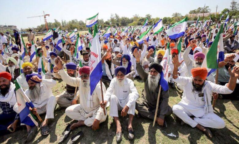 किसानों की नाराजगी