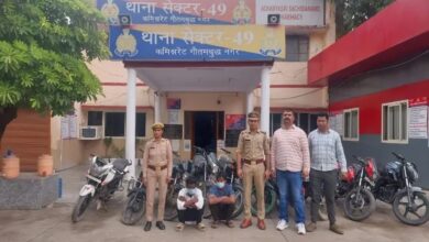 Noida Police Action