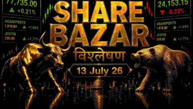 share bazar 13 july india headlines tv