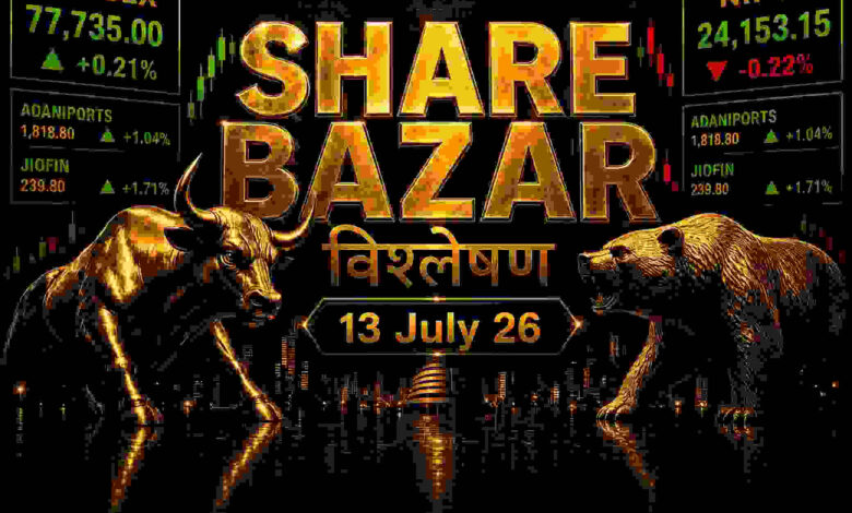 share bazar 13 july india headlines tv
