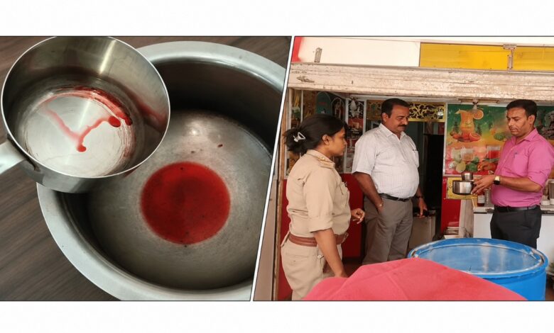 मिलावटी जूस की जांच