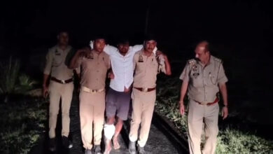 घायल आरोपी गिरफ्तार