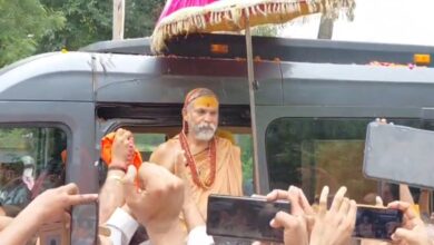 बहराइच पहुँचे जगतगुरु शंकराचार्य