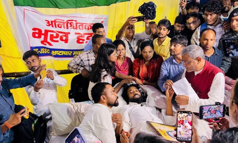 छात्र नेता राहुल की बिगड़ी तबियत