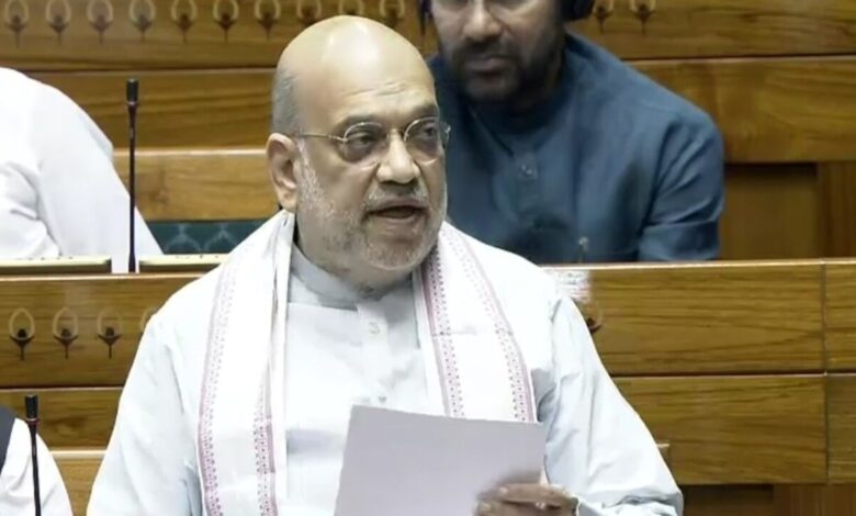 अमित शाह का पहला बयान