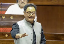 किरेन रिजिजू ने आरोप लगाया