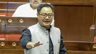 किरेन रिजिजू ने आरोप लगाया