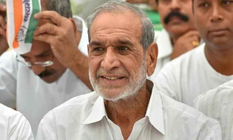 कांग्रेस के पूर्व सांसद सज्जन कुमार