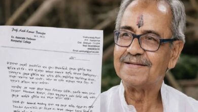 नोट में राजनीति से दूरी की सलाह