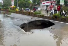 बारिश ने धो दिया नगर निगम का कवर-अप