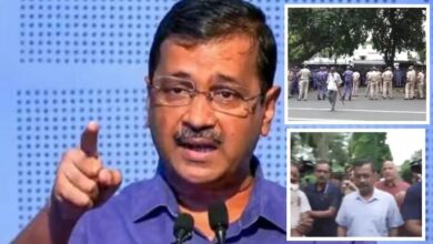 केजरीवाल का मार्च रोका