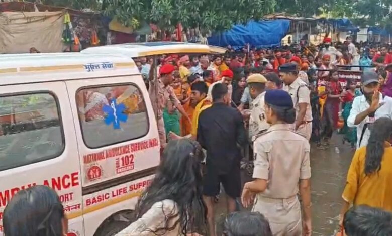 बैरिकेडिंग टूटते ही बिगड़ी स्थिति