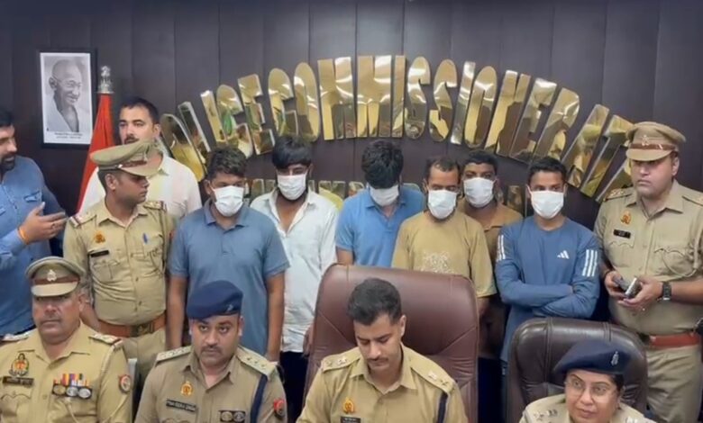 आरोपियों को भेजा गया जेल