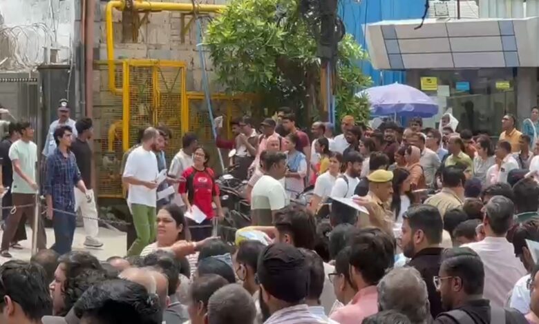 जयपुर में तकनीकी खराबी से परीक्षा प्रभावित