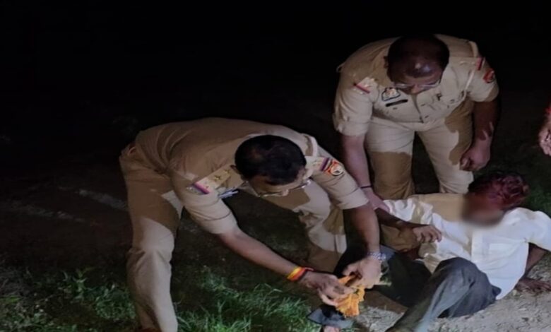 मुठभेड़ में आरोपी घायल