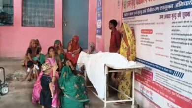 65 वर्षीय मजदूर लालमन की छत से गिरने के कारण मौत
