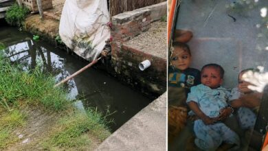 खुले नाले ने ली जान