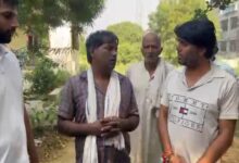 ग्रामीणों ने संदिग्ध को पकड़ा